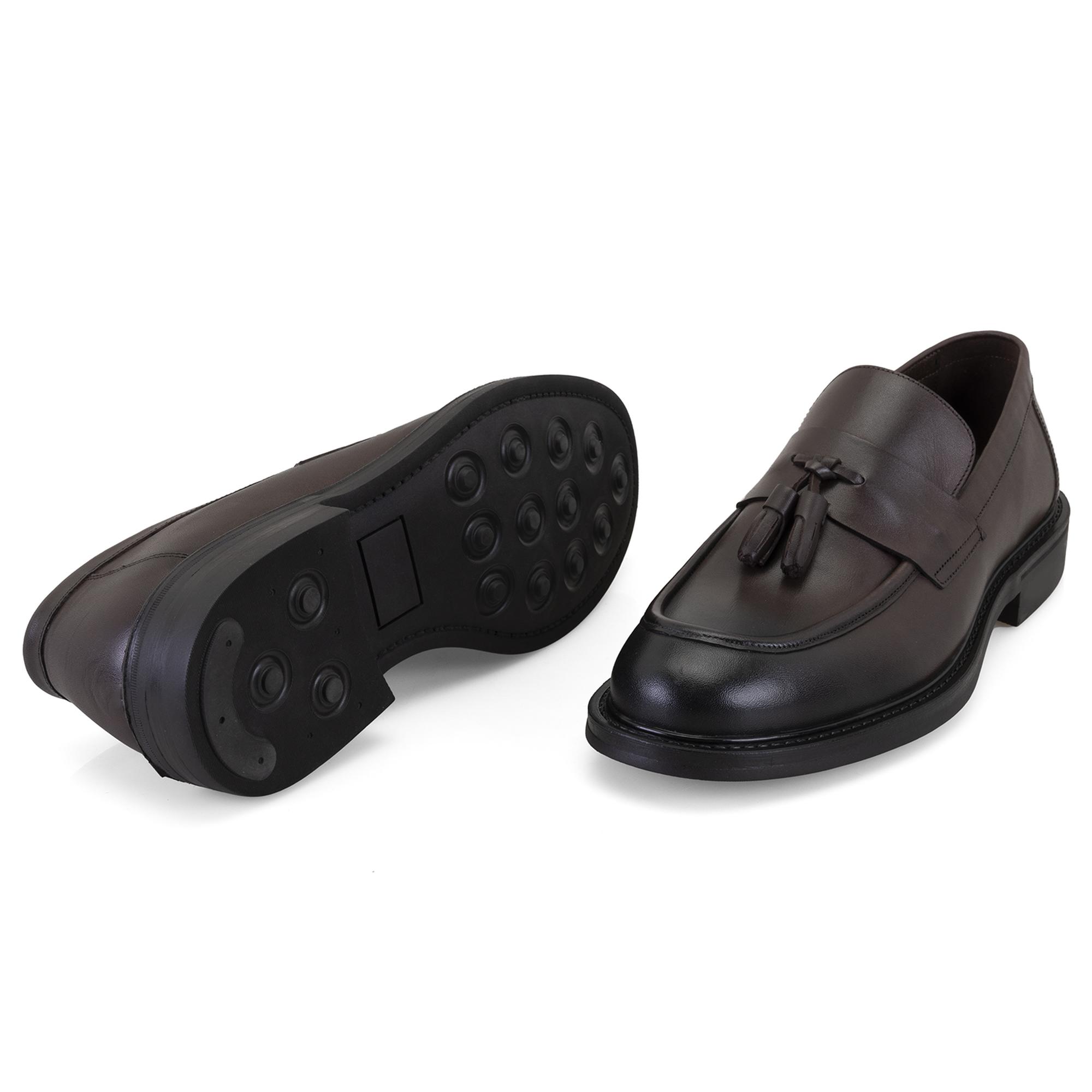 Alinna Kahve Erkek Deri Loafer