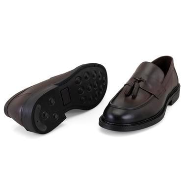  Alinna Kahve Erkek Deri Loafer