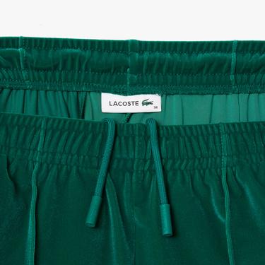  Kadın Relaxed Fit Kadife Koyu Yeşil Eşofman Altı