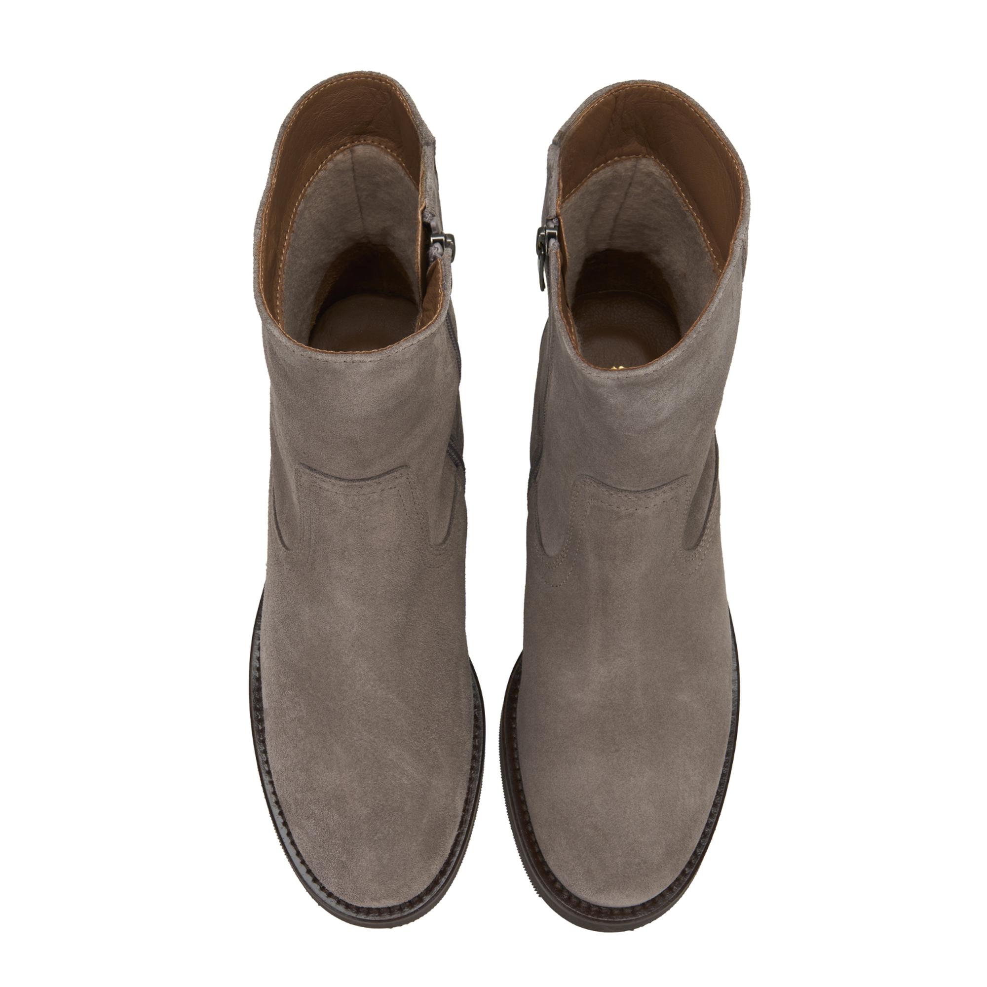 Kovisane Bej Kadın topuklu Süet Bot