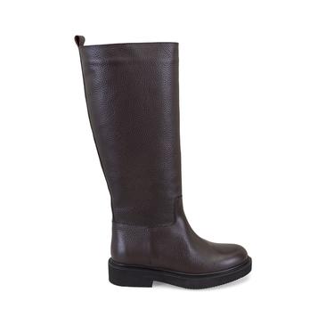  Kadın Kahve Deri Çizme
