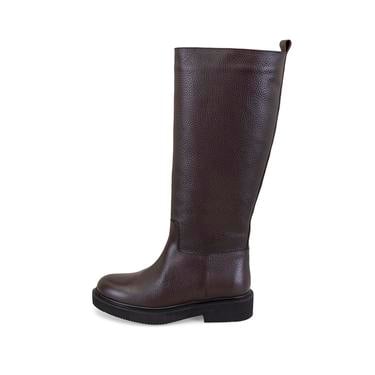 Kadın Kahve Deri Çizme