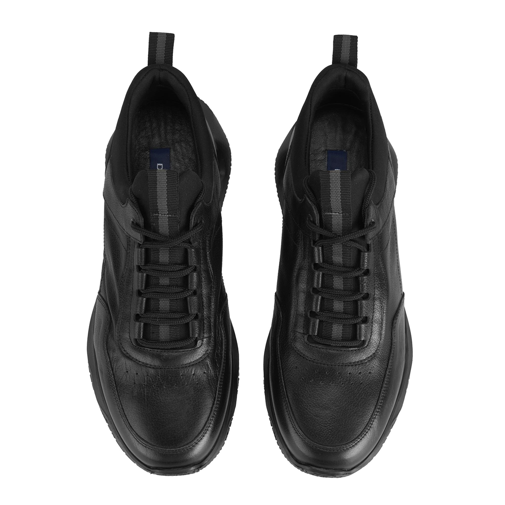 Franny Siyah Erkek Deri Spor Ayakkabı