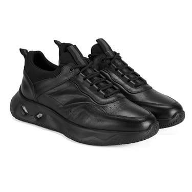  Franny Siyah Erkek Deri Spor Ayakkabı