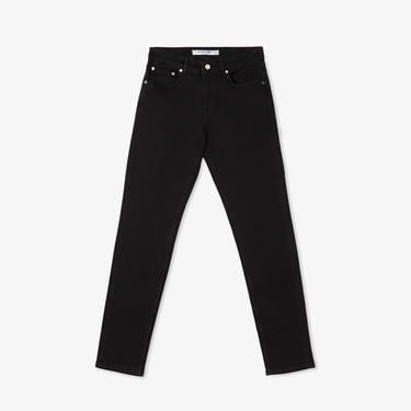  Lacoste Erkek Slim Fit Siyah Jean Pantolon