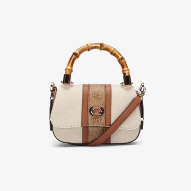  Guess Canvas Ii Small Tote 37780 Kadın Bej Tote