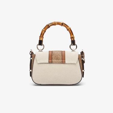  Guess Canvas Ii Small Tote 37780 Kadın Bej Tote