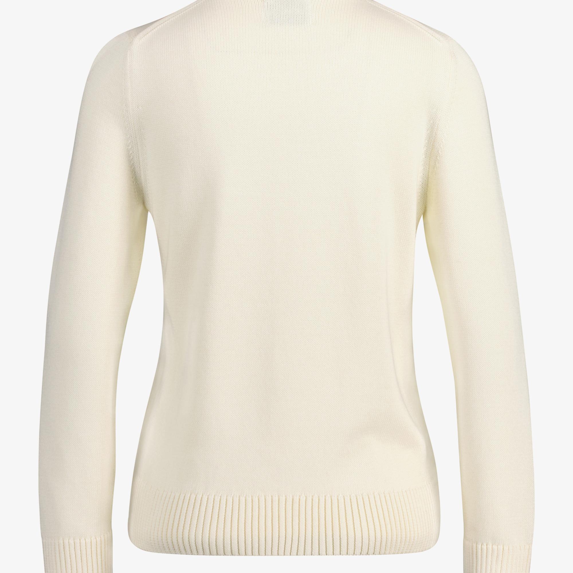 GANT Kadın Krem Regular Fit Bisiklet Yaka Kazak