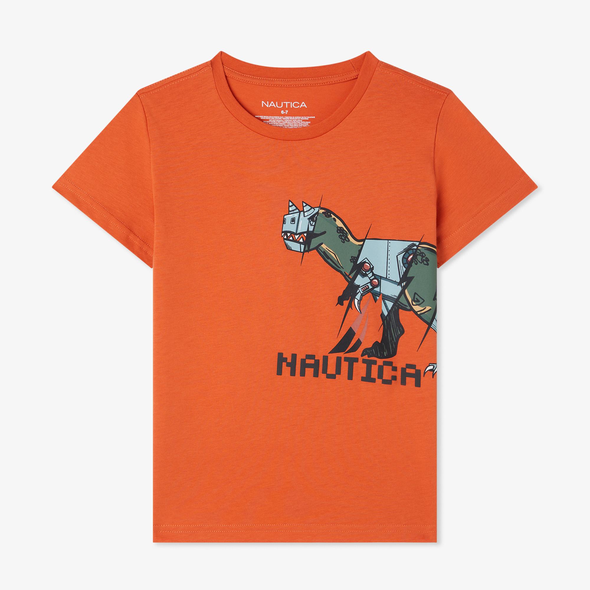 Nautica Erkek Çocuk Turuncu T-Shirt