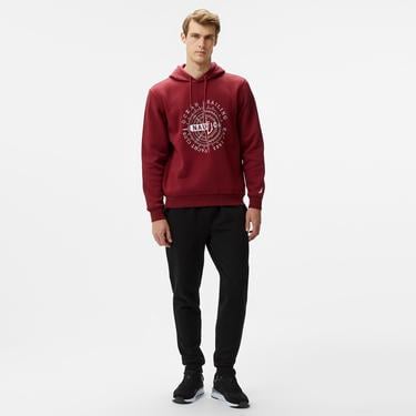 Nautica Erkek Bordo Regular Fit Sweatshirt