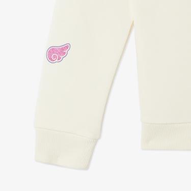  Nautica Kız Çocuk Kırık Beyaz Sweatshirt