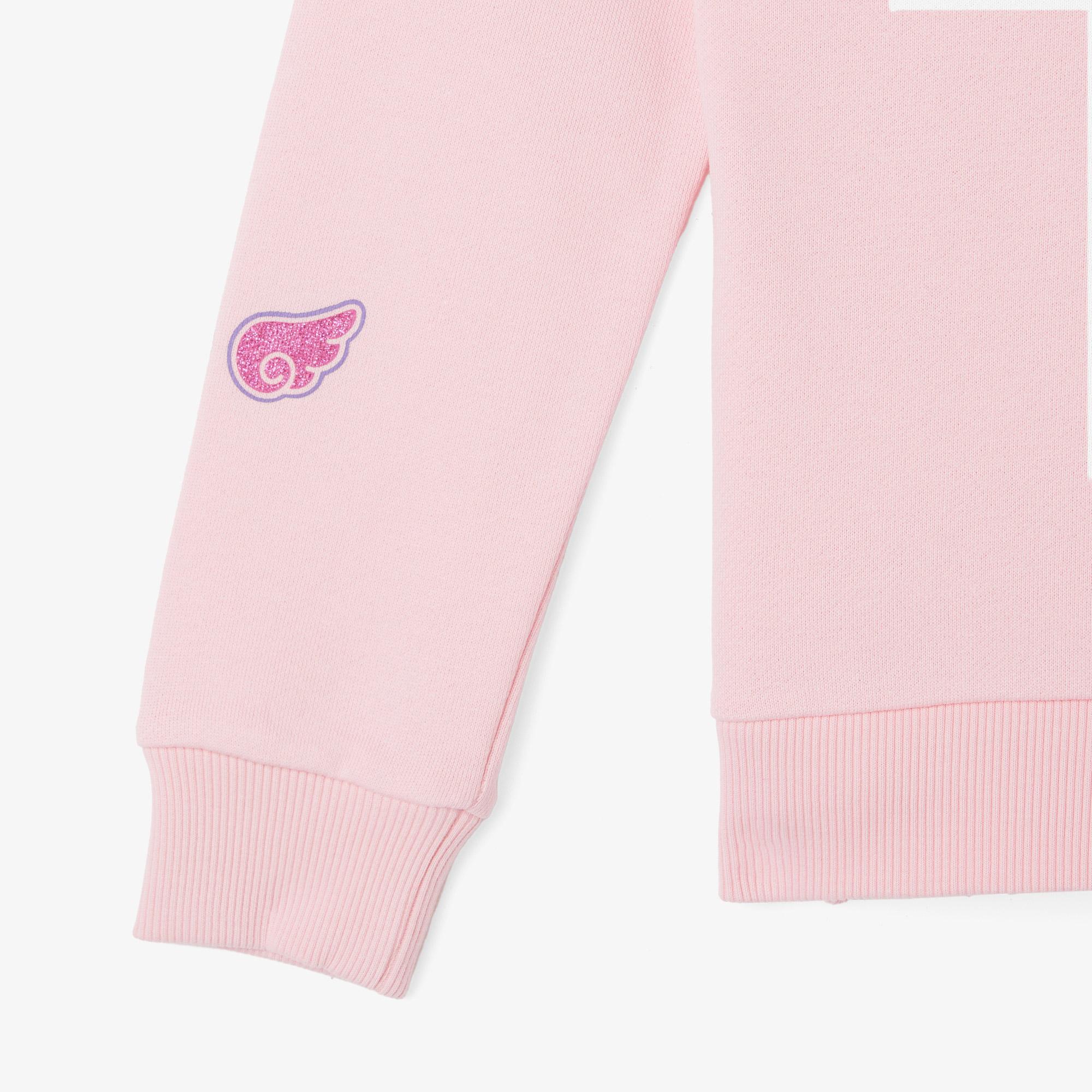 Nautica Knit Active Top Çocuk Pembe Eşofman Üstü