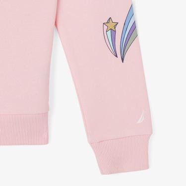  Nautica Kız Çocuk Pembe Sweatshirt
