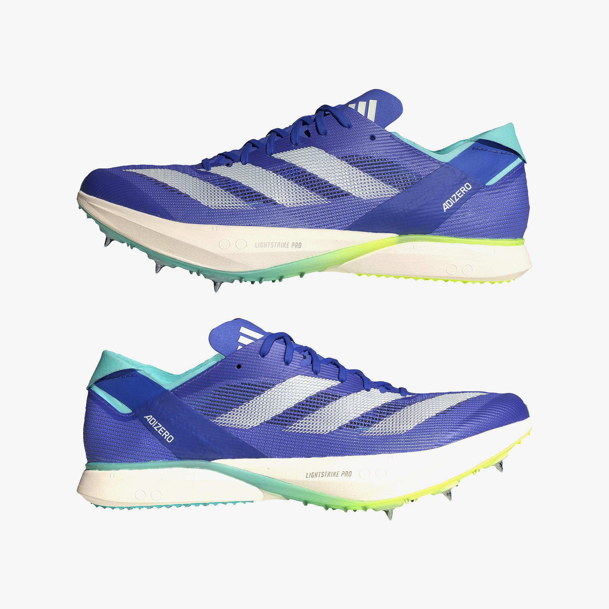 adidas Adizero Avanti Unisex Mavi Çivili Koşu Ayakkabısı