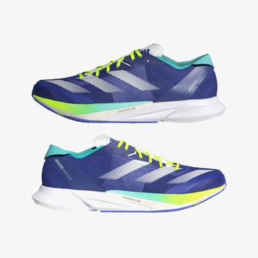  adidas Adizero Adios 8 Erkek Lacivert Koşu Ayakkabısı