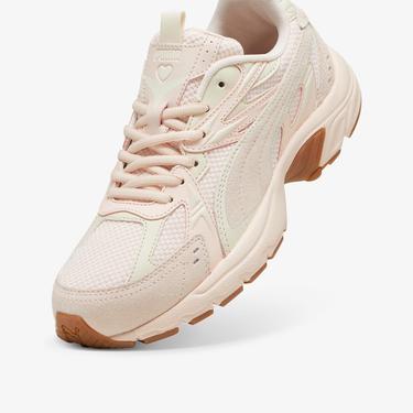  Puma Milenio Tech Suede Kadın Bej  Spor Ayakkabı