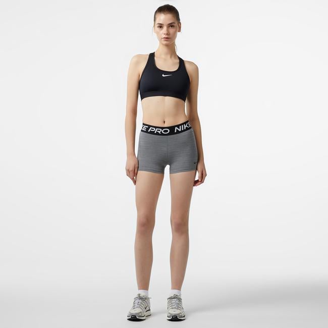  Nike Pro 365 8 cm Kadın Gri Kısa Şort