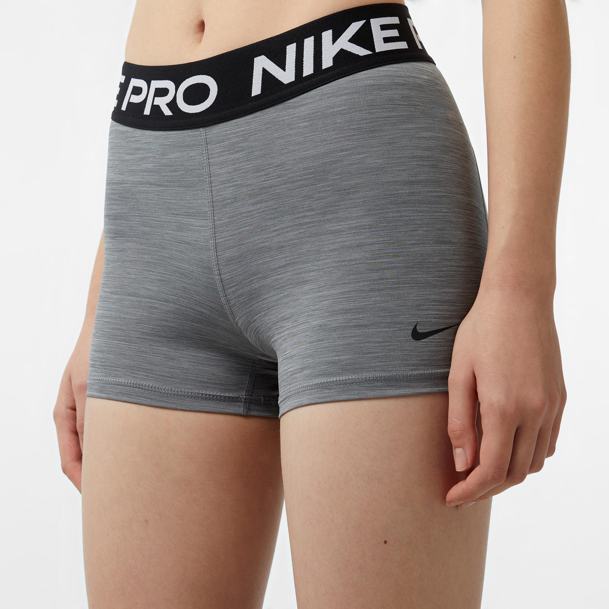 Nike Pro 365 8 cm Kadın Gri Kısa Şort