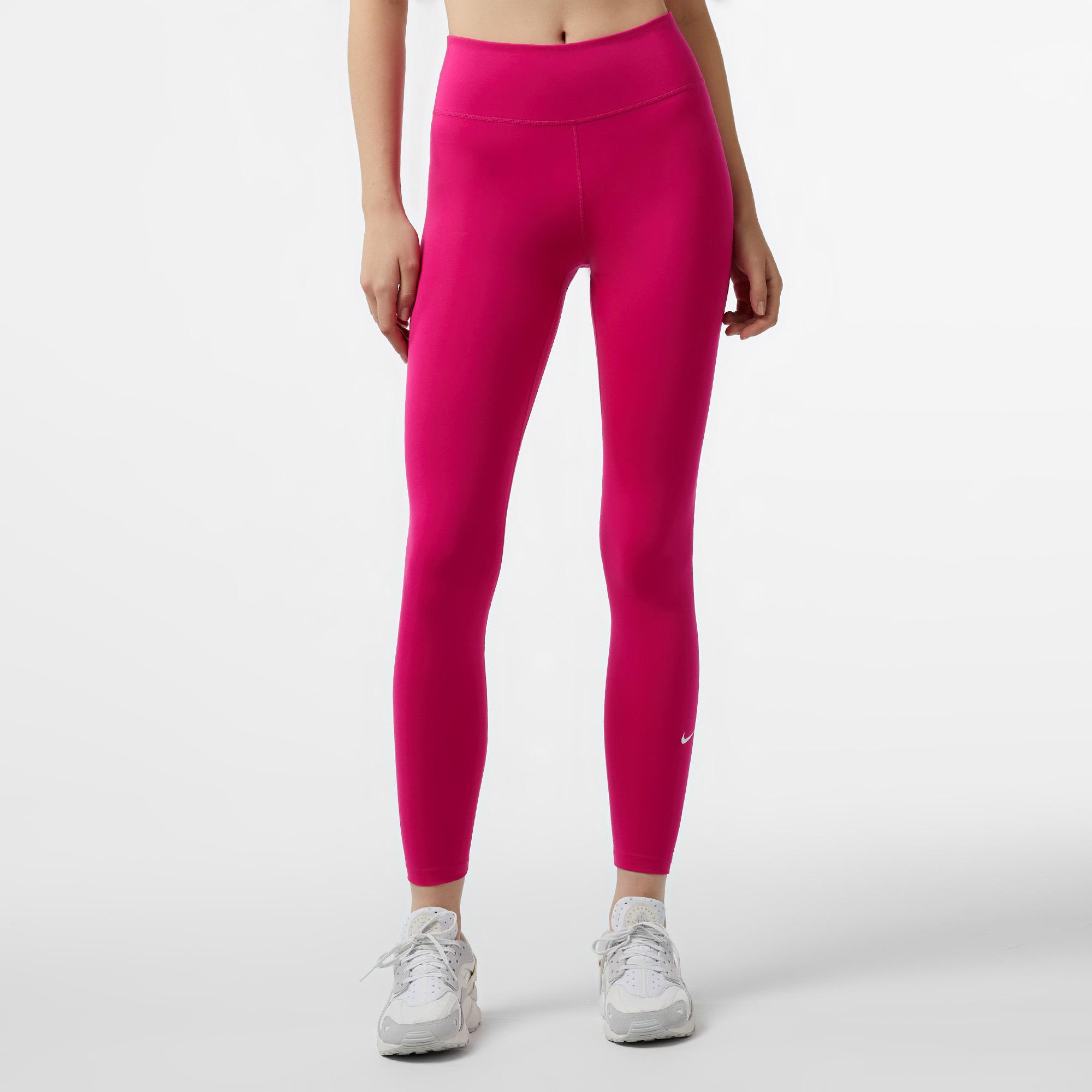 Nike One Dri-Fit Mr Tgt Kadın Pembe Tayt