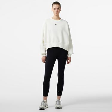  Nike Sportswear Phoenix Fleece Crew Kadın Bej Sweatshirt