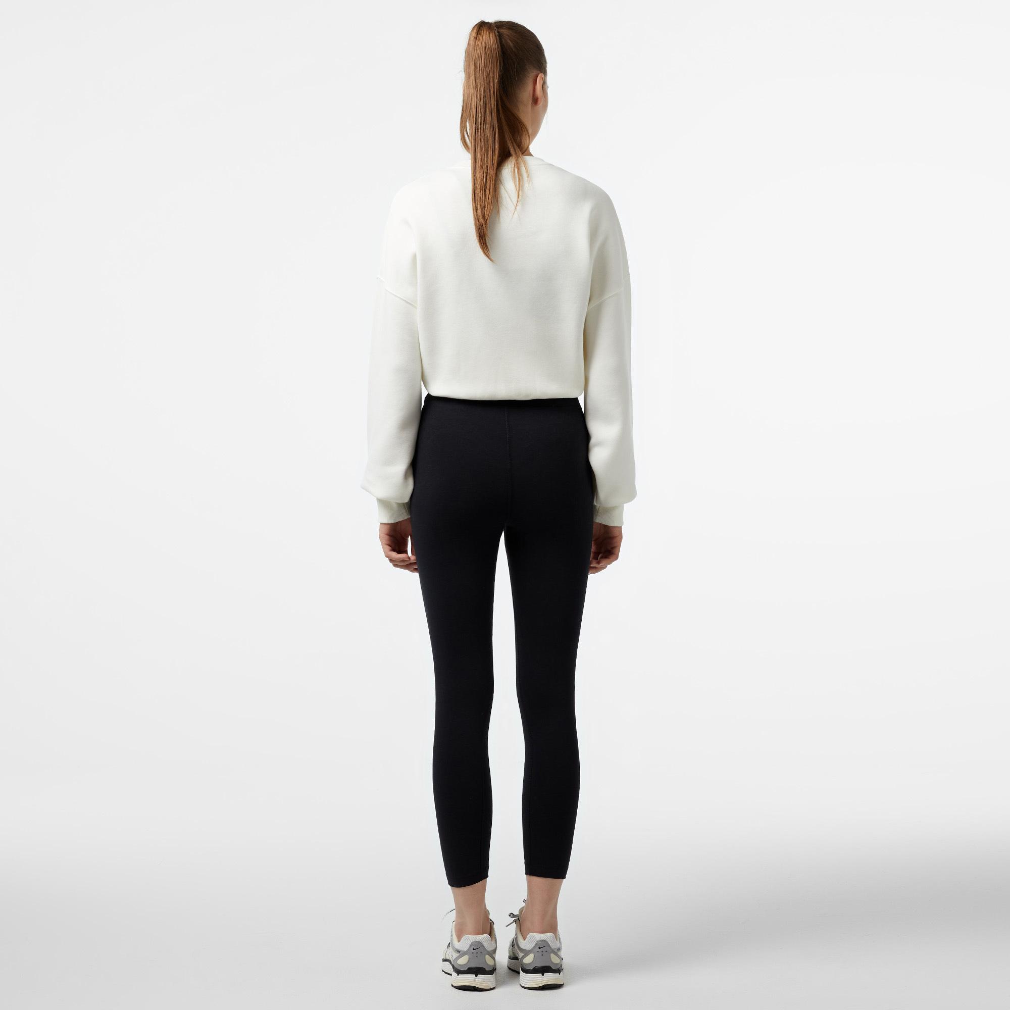Nike Sportswear Classic High Rise 7/8 Kadın Siyah Tayt