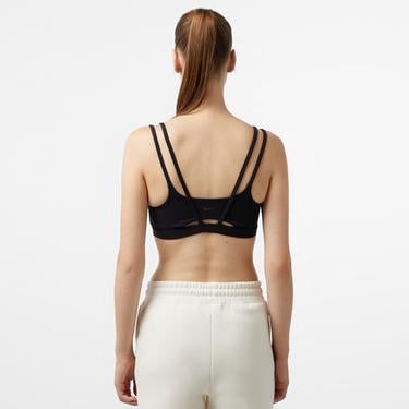 Nike Dri-Fit Zenvy Starppy Kadın Siyah Bra