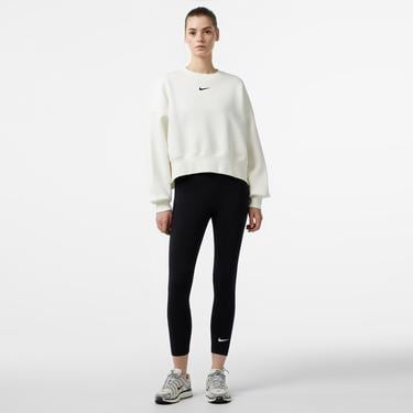  Nike Sportswear Classic High Rise 7/8 Kadın Siyah Tayt