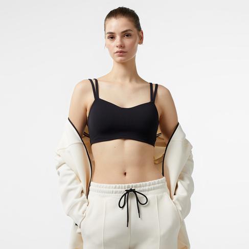  Nike Dri-Fit Zenvy Starppy Kadın Siyah Bra