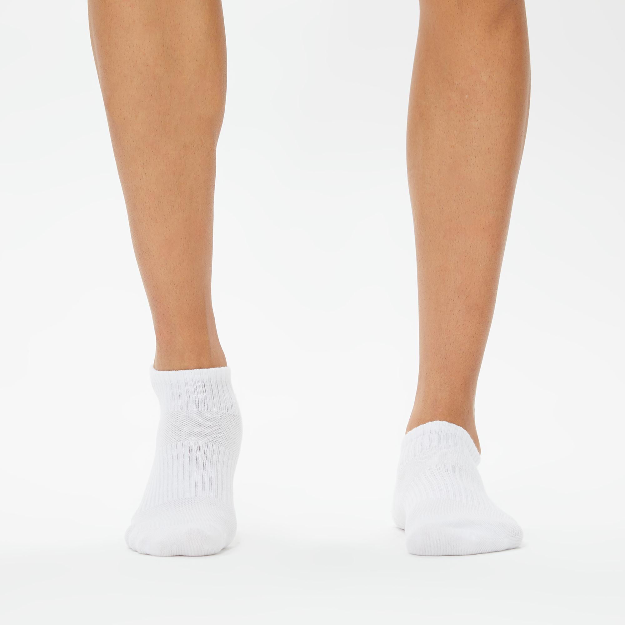 UNITED4 Core Unisex Beyaz/Siyah/Gri 3'lü Çorap