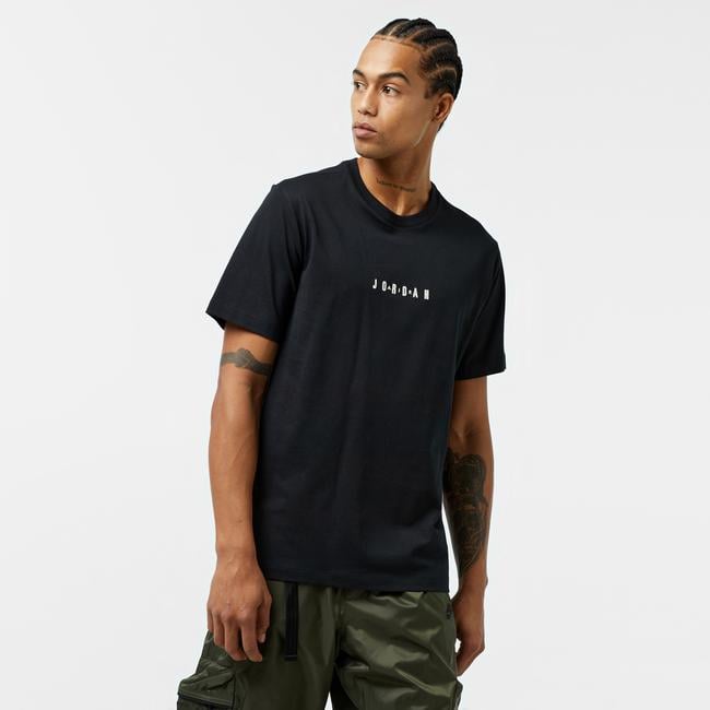  Jordan Air Vrew Erkek Siyah T-Shirt