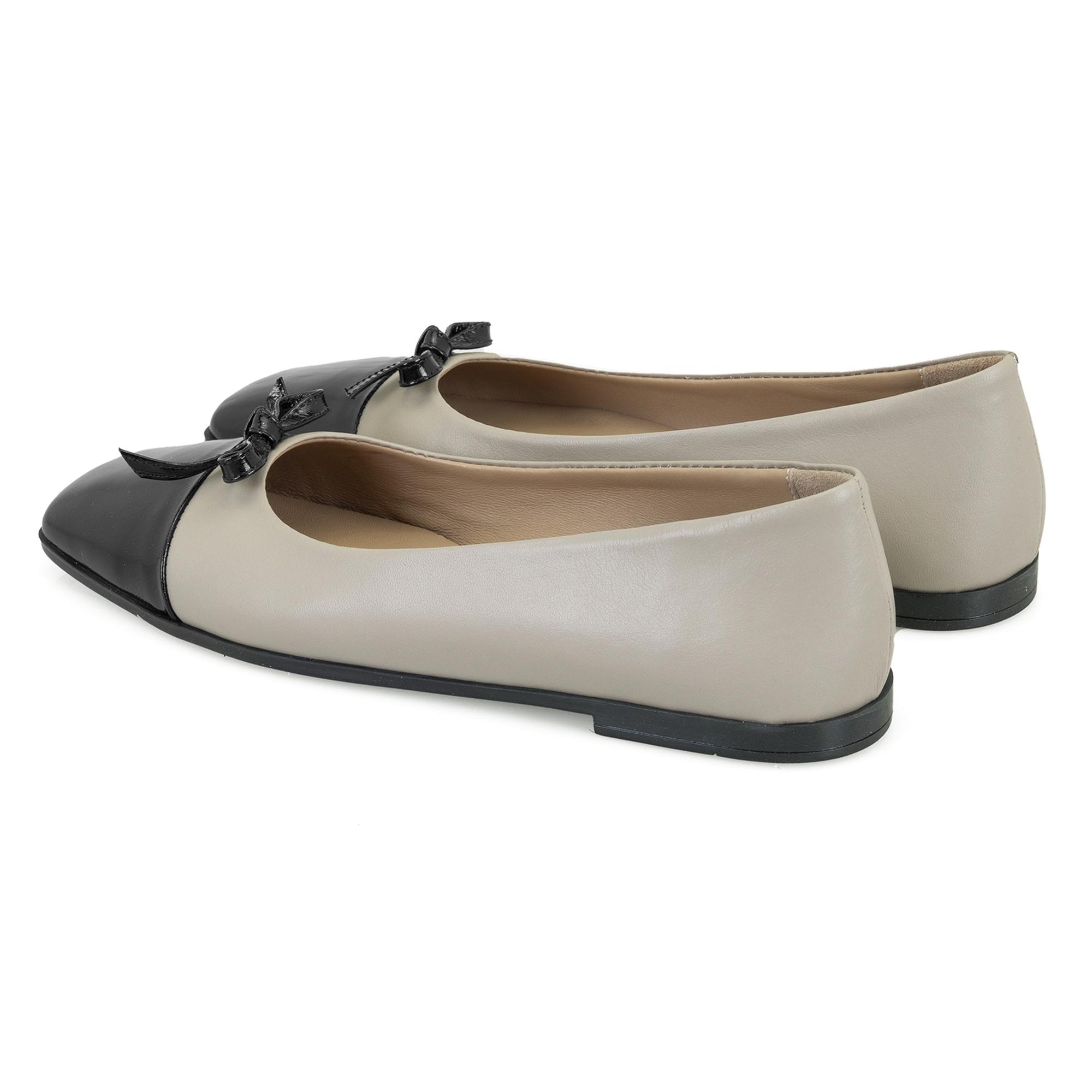 Kadın Vizon Deri Babet