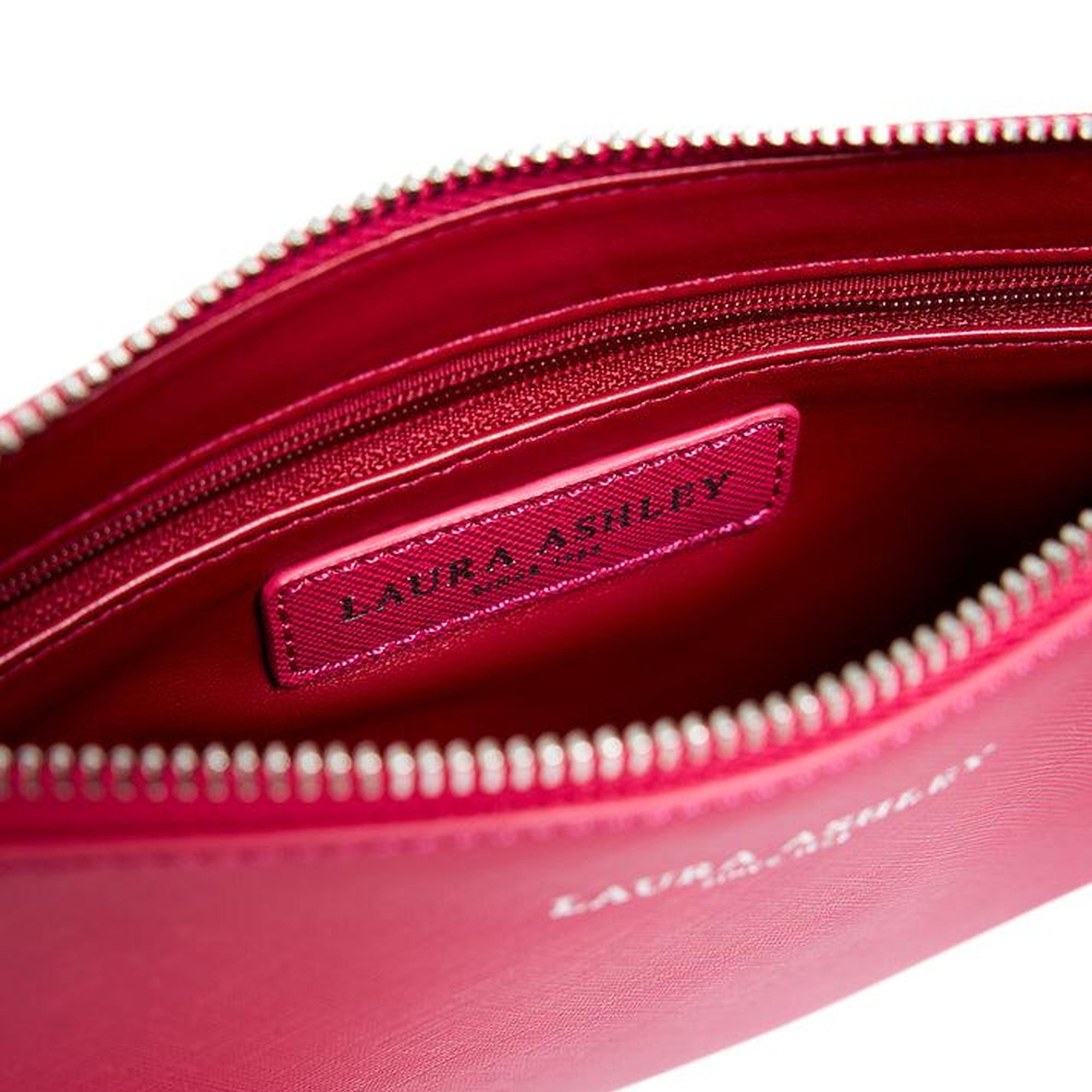 Laura Ashley Kadın Fuşya Clucth Çantası