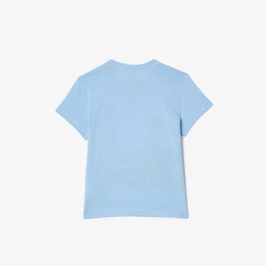  Çocuk Baskılı Açık Mavi T-Shirt