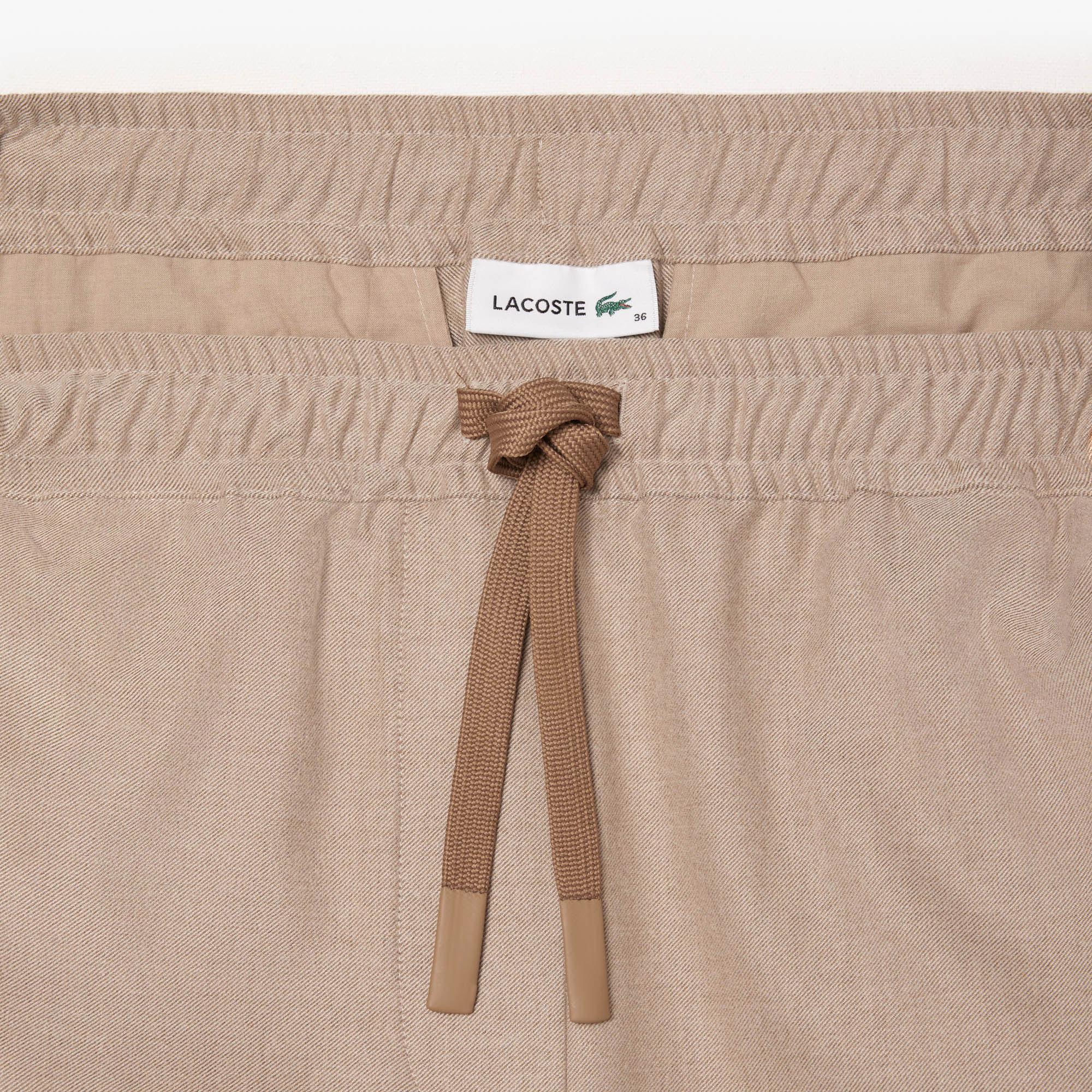 Kadın Wide Fit Bej Pantolon