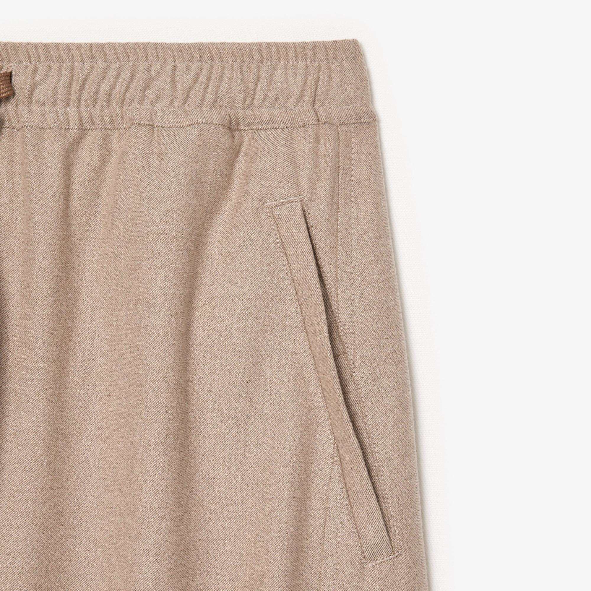 Kadın Wide Fit Bej Pantolon