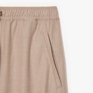  Kadın Wide Fit Bej Pantolon