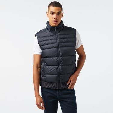  Erkek Kapüşonlu Lacivert Mont