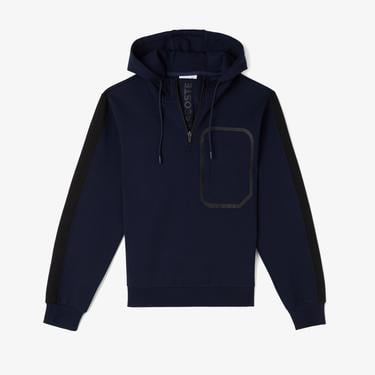  Erkek Relaxed Fit Kapüşonlu Lacivert Sweatshirt