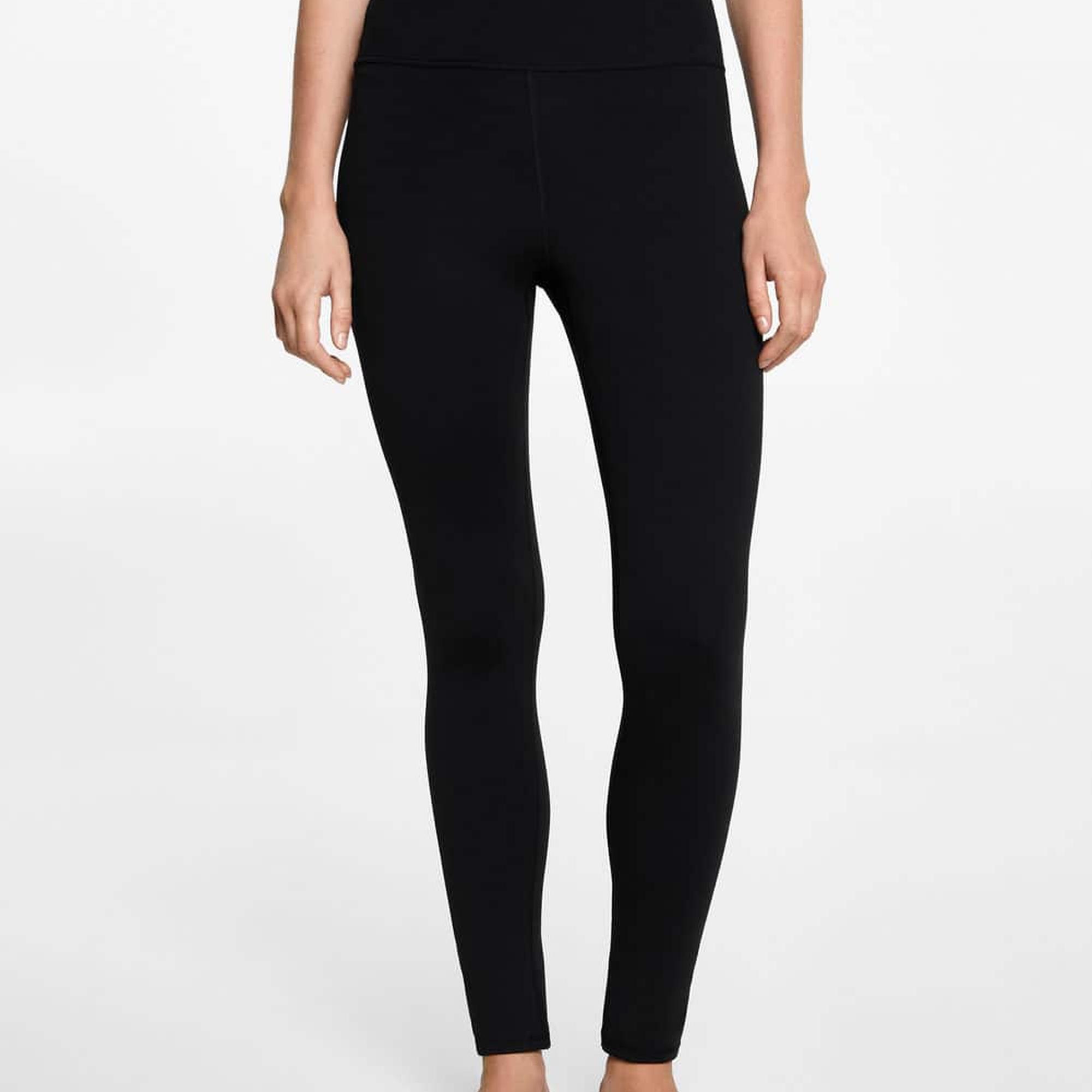 Mango Çocuk Spor Taytı Siyah