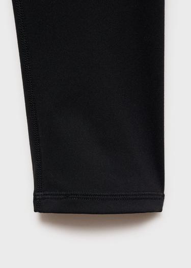  Mango Çocuk Spor Taytı Siyah