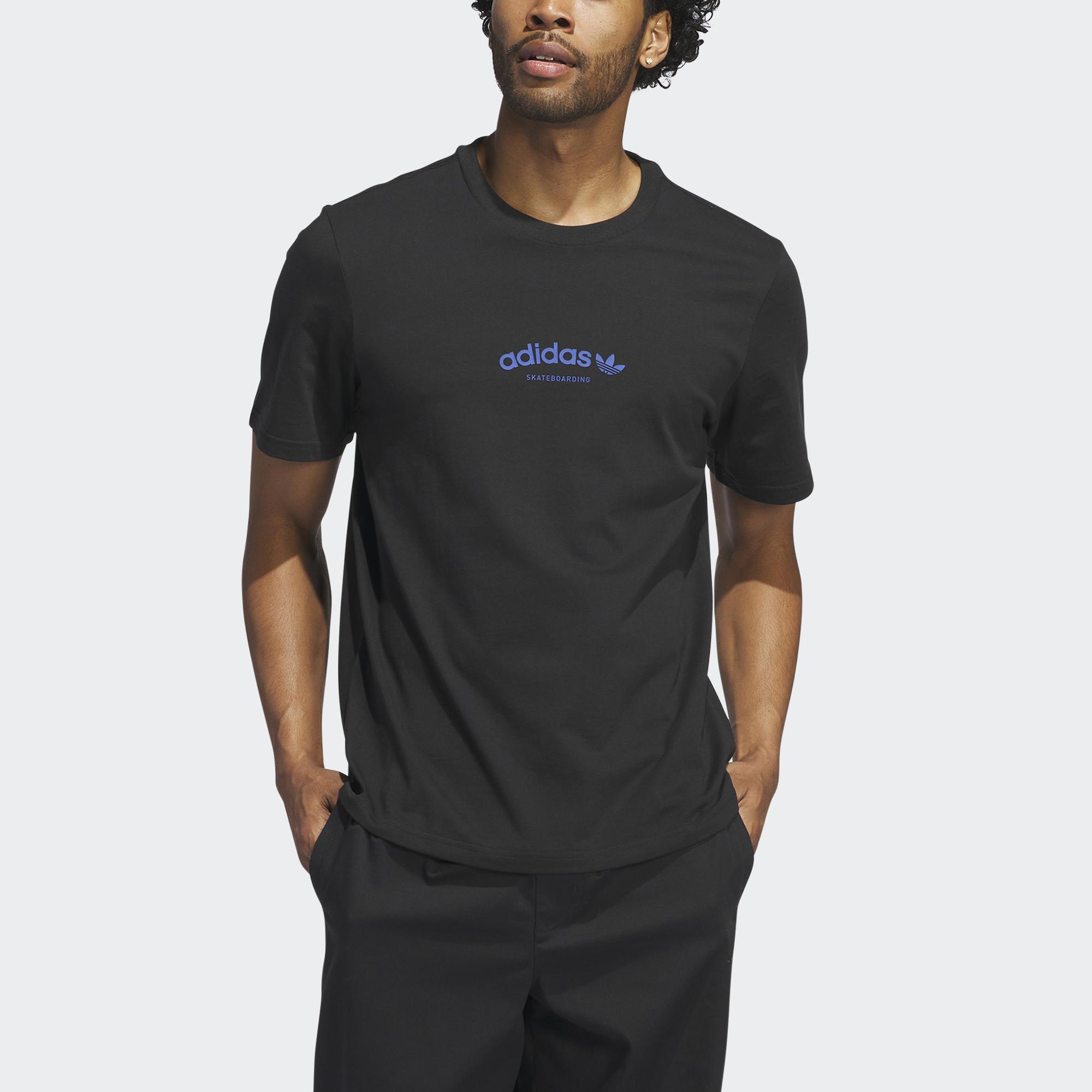 adidas Skateboarding Arched Erkek Siyah T-Shirt