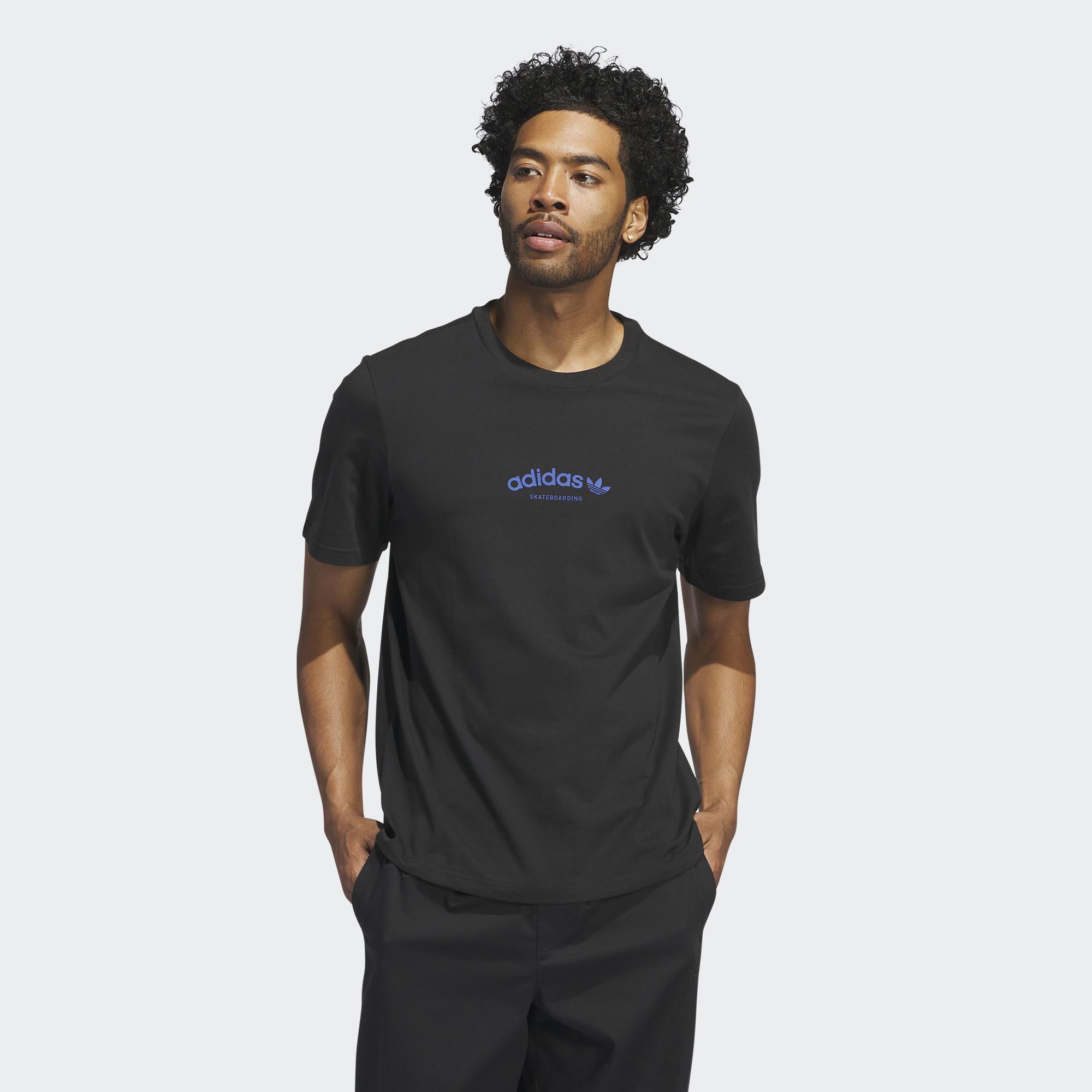 adidas Skateboarding Arched Erkek Siyah T-Shirt