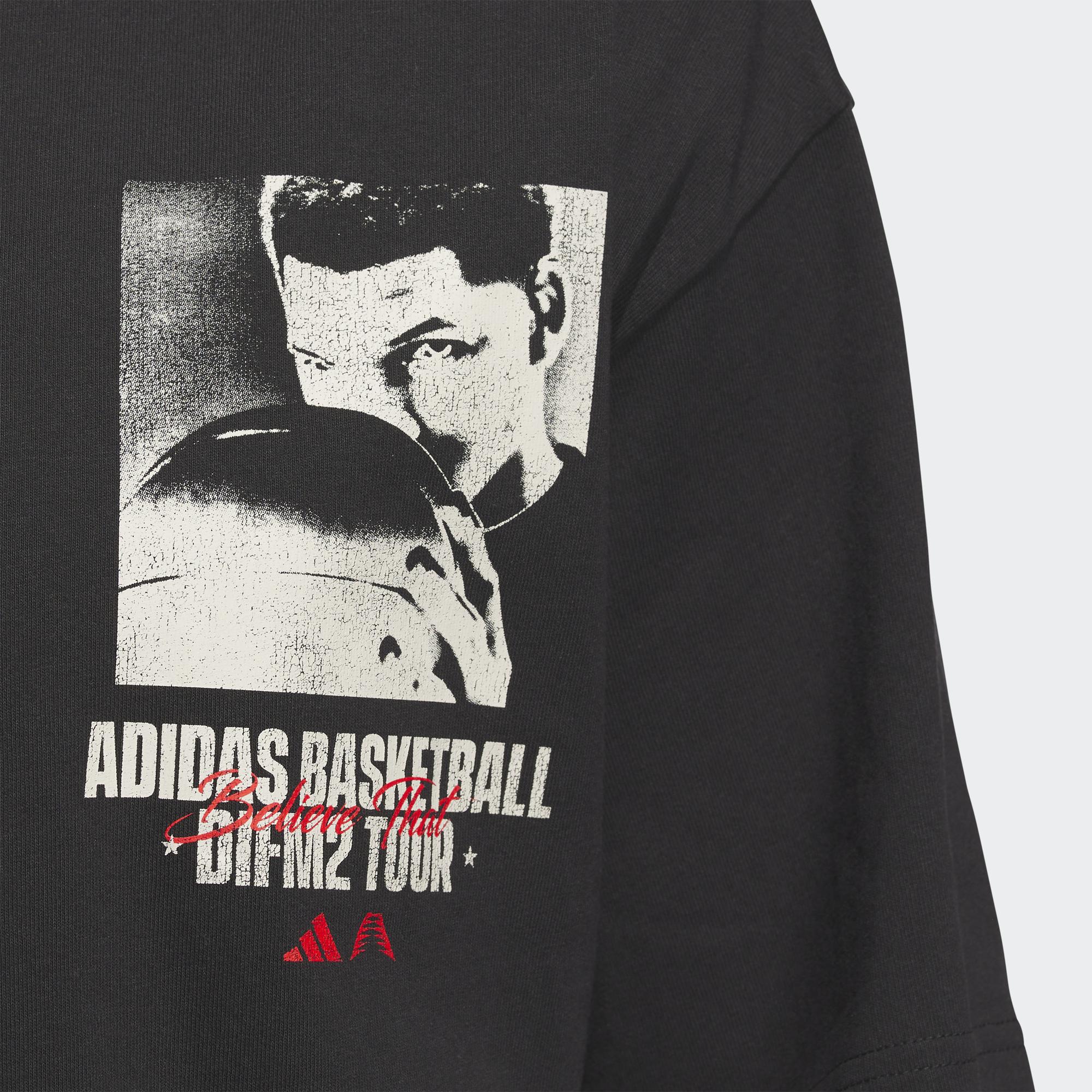 adidas Anthony Edwards Graphic Erkek Renkli T-Shirt