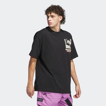  adidas Anthony Edwards Graphic Erkek Renkli T-Shirt