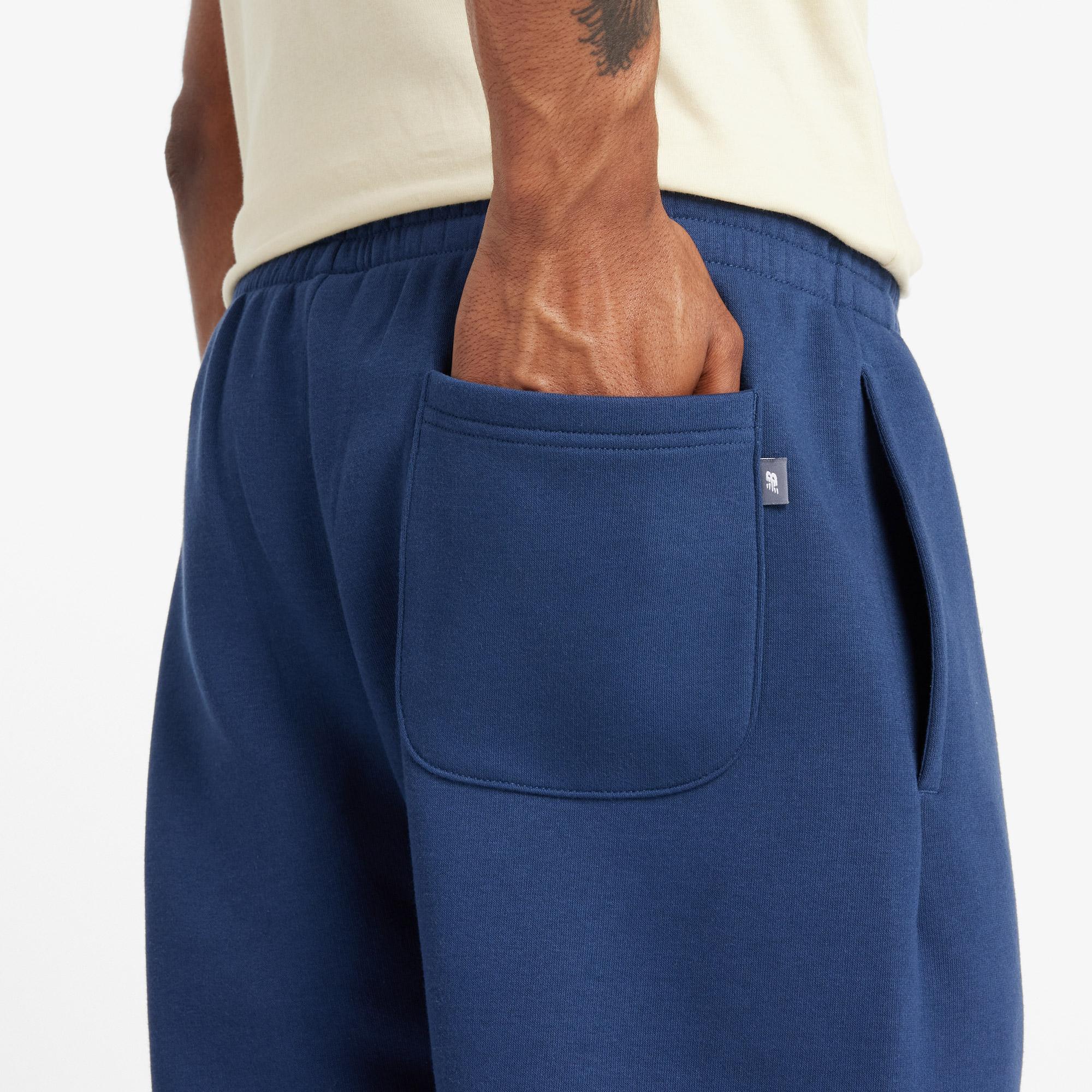 New Balance Sport Essentials Fleece Graphic Jogger Erkek Lacivert Eşofman Altı