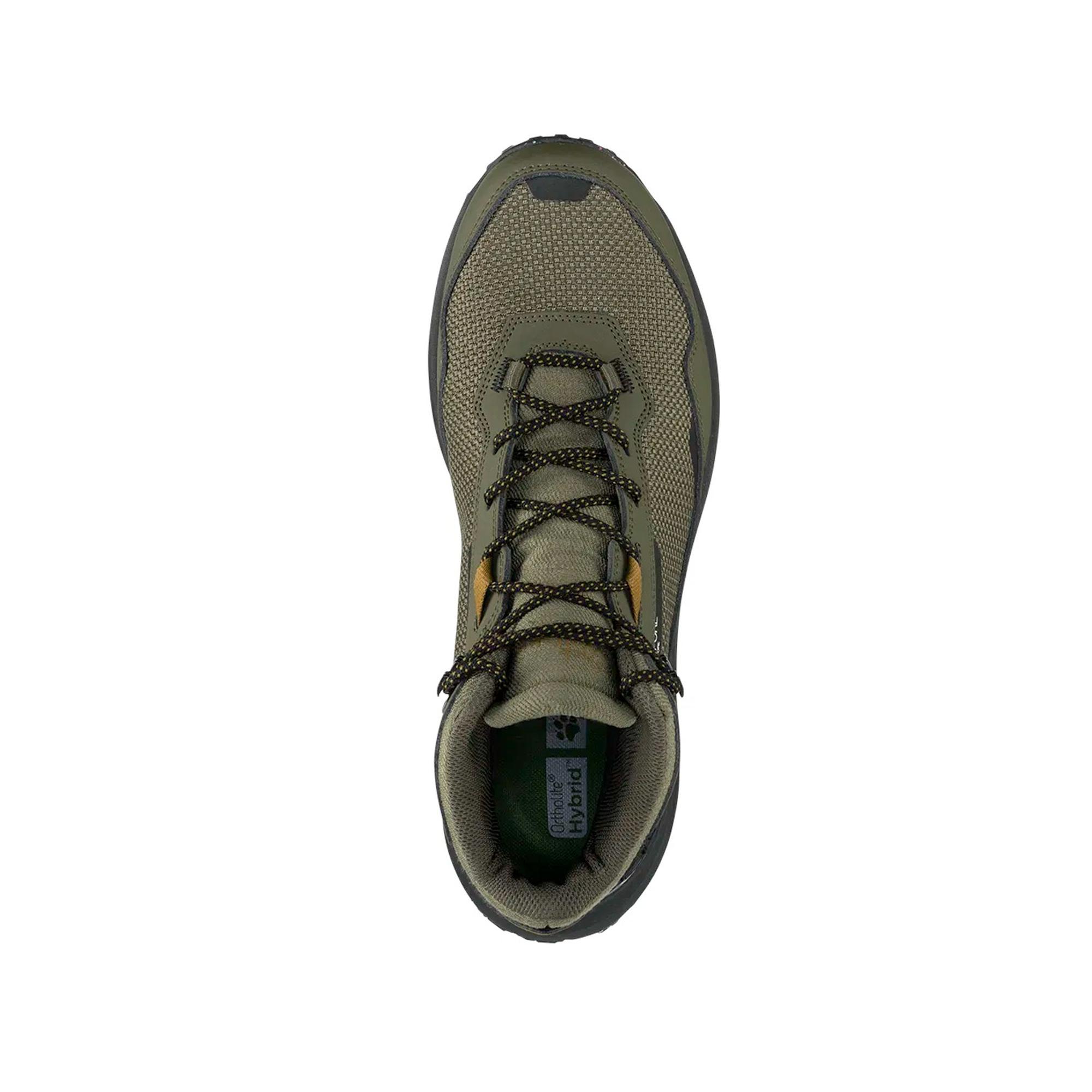 Jack Wolfskin Dromoventure Texapore Mid Erkek Yeşil Bot