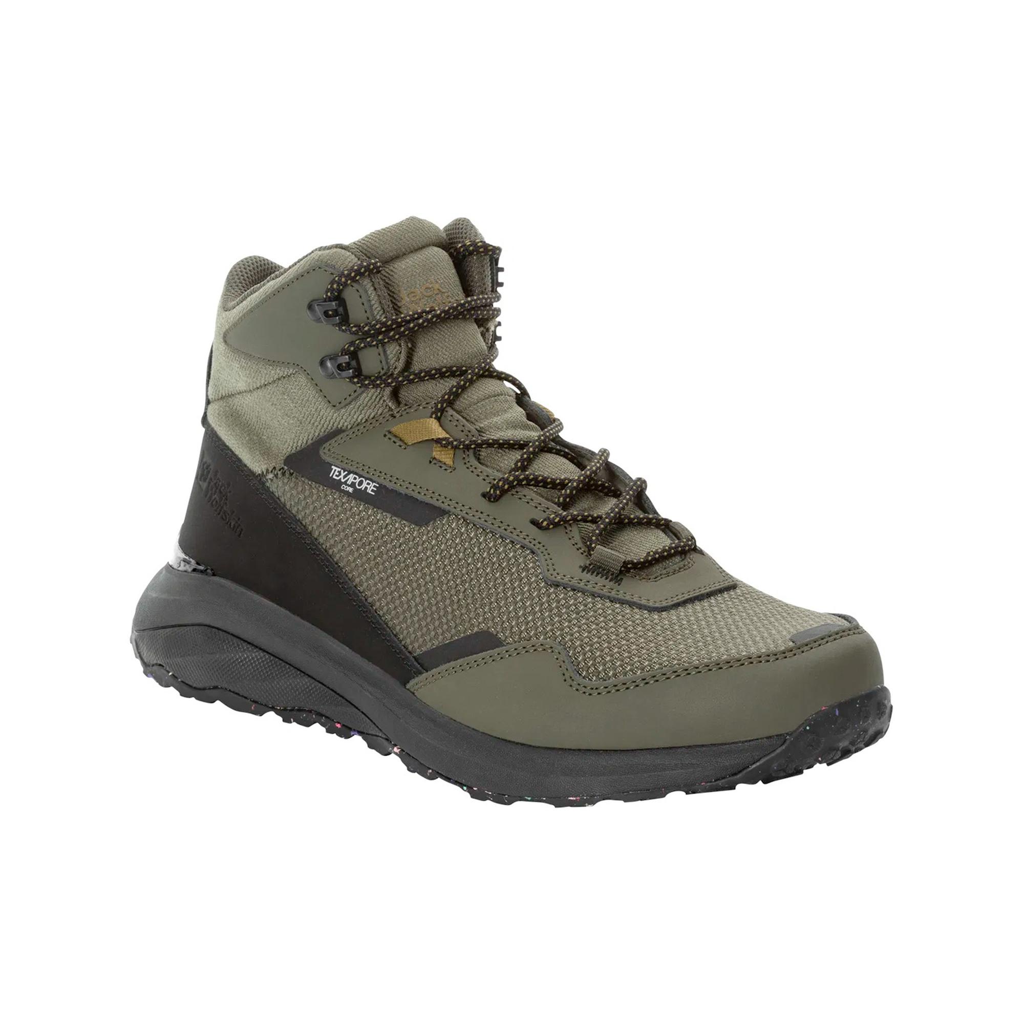 Jack Wolfskin Dromoventure Texapore Mid Erkek Yeşil Bot