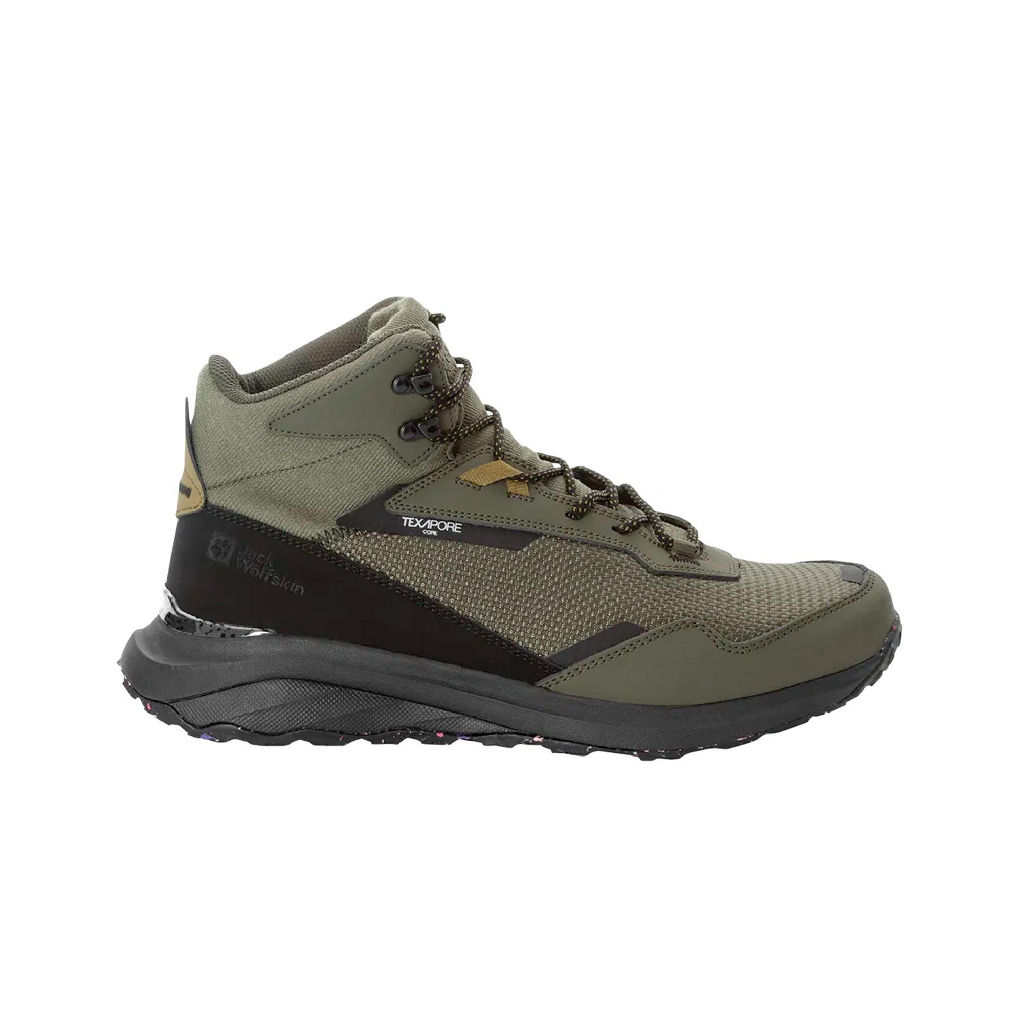 Jack Wolfskin Dromoventure Texapore Mid Erkek Yeşil Bot