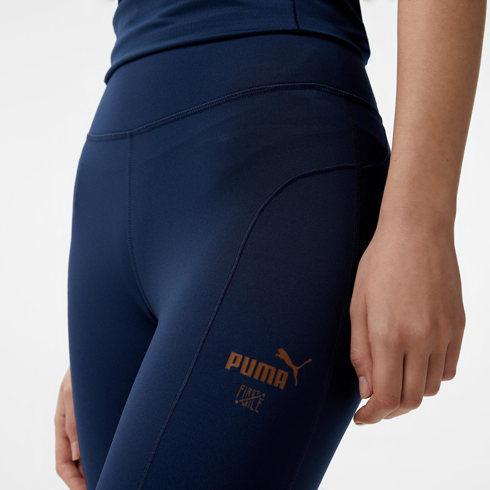 Puma First Mile 7/8 Kadın Lacivert Tayt