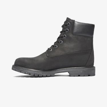  Timberland Premium 6 Inch Lace Up Kadın Siyah Bot